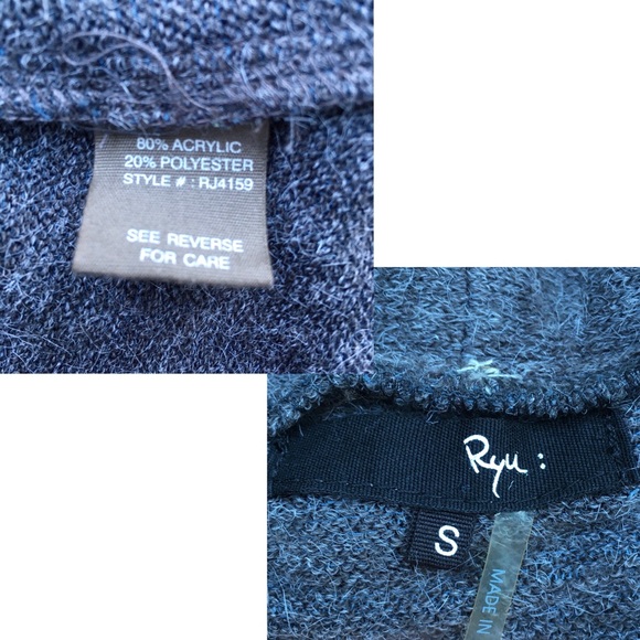 Anthro β Ryu Faux Fur Sweater Vest in Grey Size Small - Picture 7 of 8